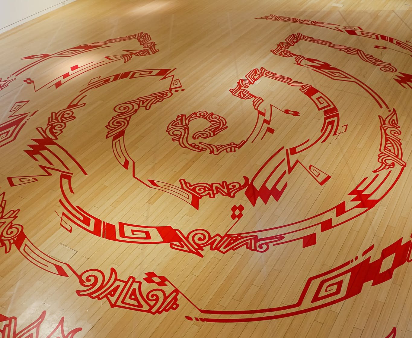 Floor Graphic Detail — Large-Format Floor Wrap by A&M Graphics