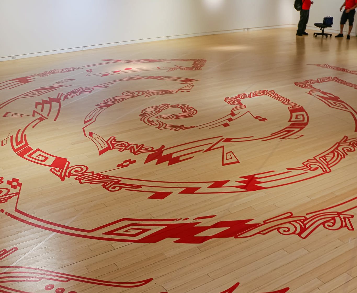 Gallery Floor Graphic — Large-Format Floor Wrap by A&M Graphics
